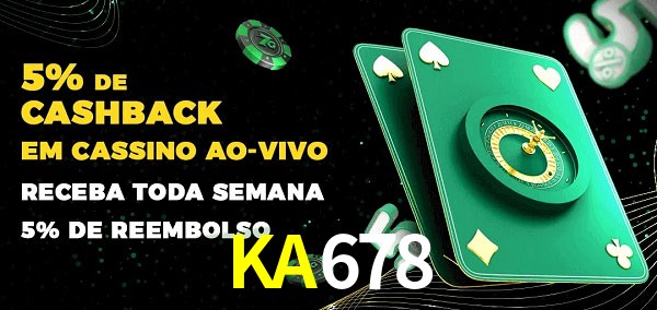 Promoções do cassino ao Vivo KA678